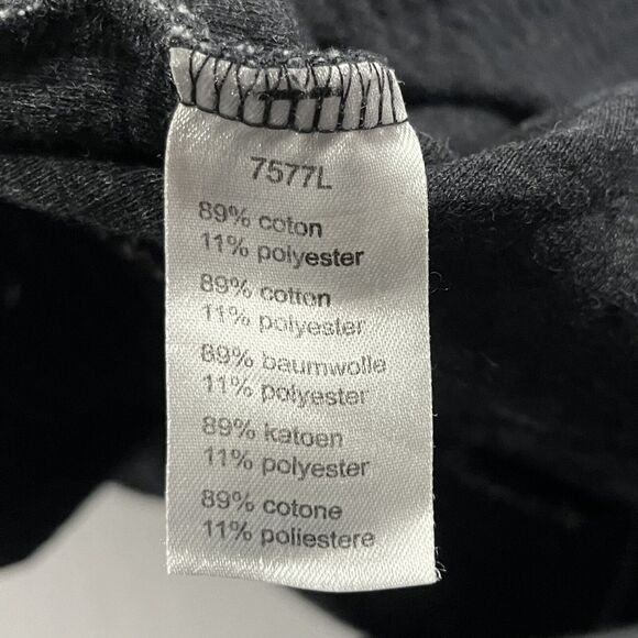 Lacoste Devanlay Waffle Knit Pullover Sweatshirt Sweater Tunic Top Gray Sz 36 - Picture 9 of 10